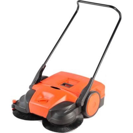 BISSELL COMMERCIAL Haaga 31in Deluxe Triple Brush Push Power Sweeper - HAAGA 477